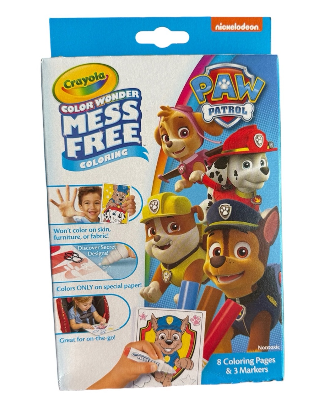 Crayola Color Wonder Mess Free Paw Patrol Coloring Pages and Markers On The Go